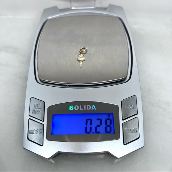 10K Yellow Gold Small Ballerina 🩰 Charm - New - Picture 6 of 6